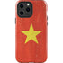 Vietnam Flag Distressed iPhone 15 Pro Max Impact Case